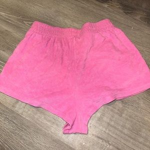 Terrycloth shorts